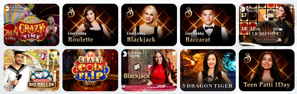 Jeux de casino en direct 2UP CASINO