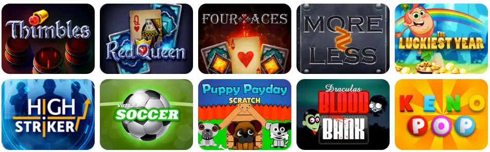 Jeux en ligne 2UP CASINO